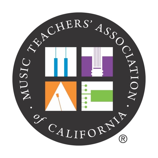 The seal of the Music Teachers' Association of California.